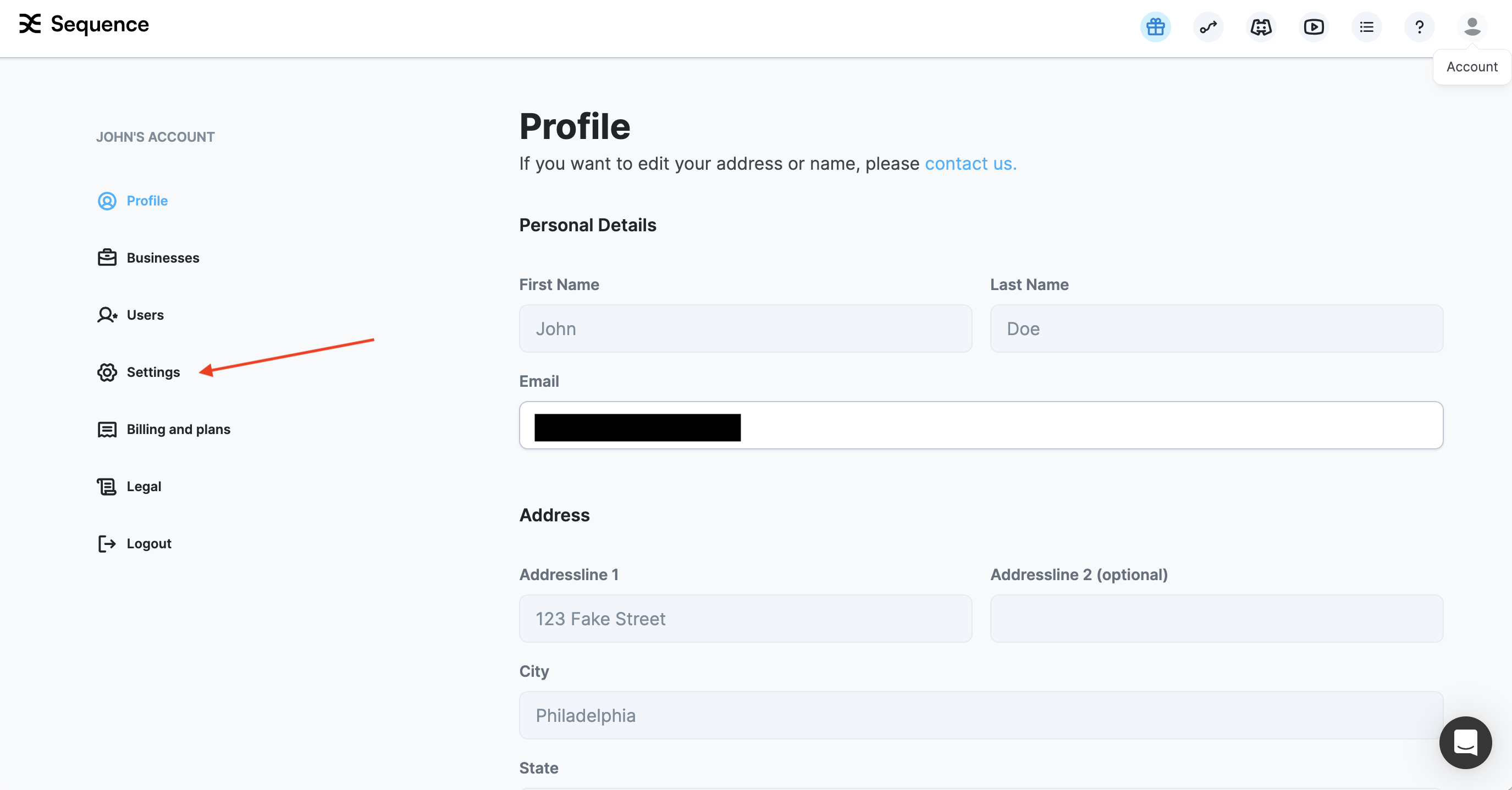 Where can I find my account statements? – Sequence